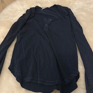 Stateside small navy blue Henley